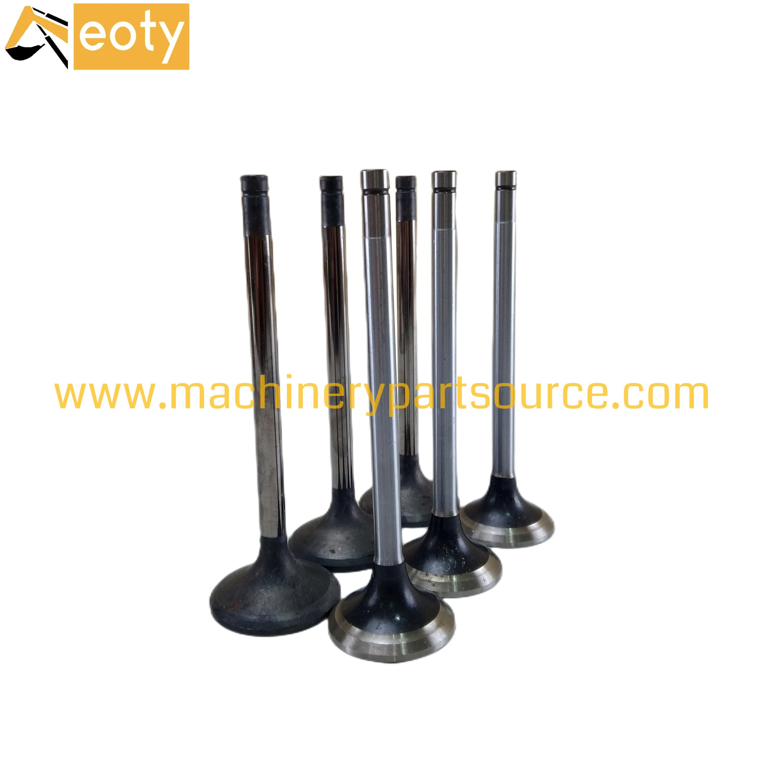 10PD1 10PE1 Engine Valve 1-12551136-3 1-12552097-0 For Isuzu Excavator & Forklift Parts