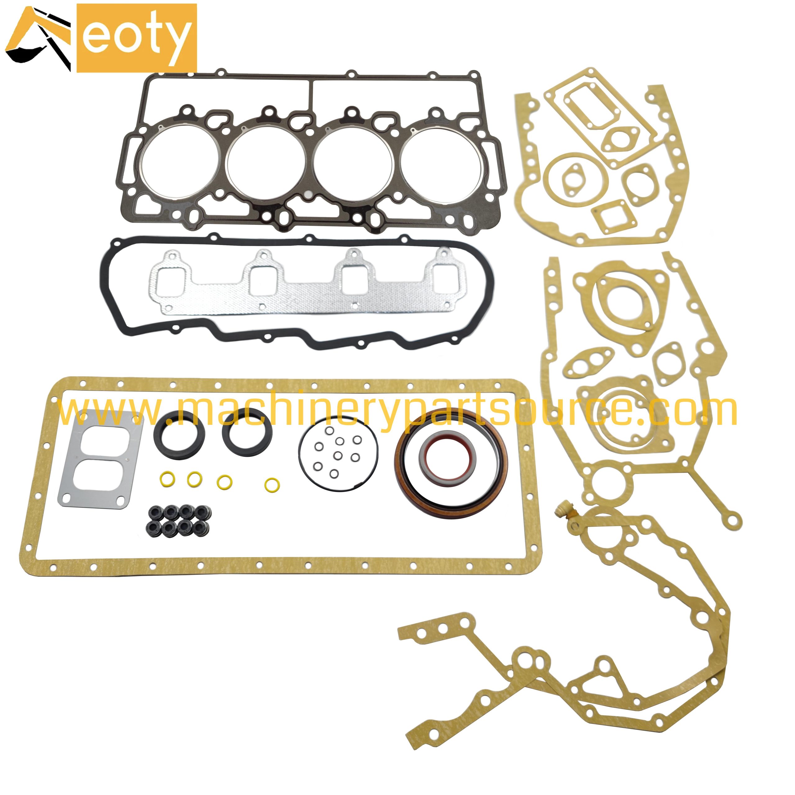 3204 Engine Gasket Kit 7w2059 For Caterpillar Machinery Diesel Engine Repair Parts Set