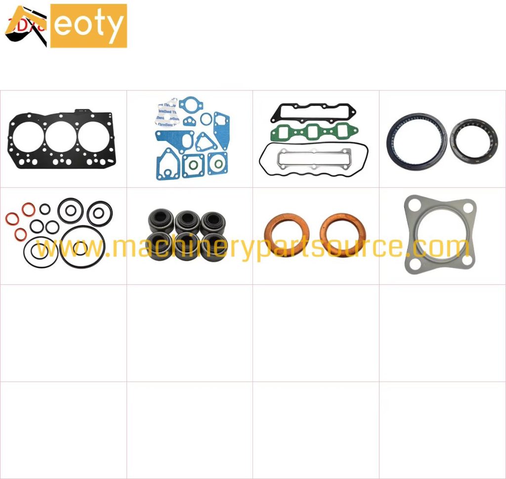 3D78 Engine Gasket Kit Suitable for Yanmar Diesel Engine Parts