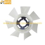 Komatsu 3D95 PC50U Engine Fan Blade 600-625-0410 | Heavy Equipment Cooling Parts product image 2