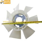 Komatsu 3D95 PC50U Engine Fan Blade 600-625-0410 | Heavy Equipment Cooling Parts product image 4