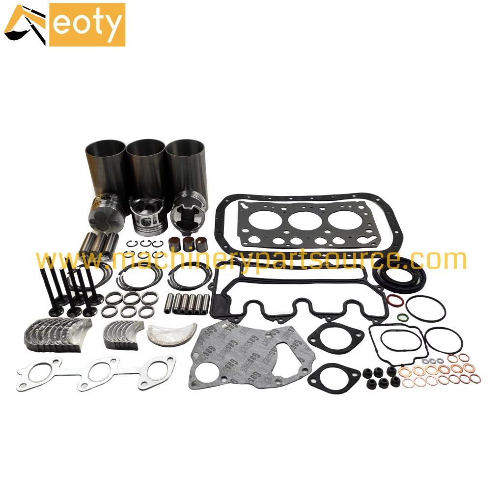 3LA1 Diesel Engine Overhaul Repair Set Cylinder Liner Piston Gasket Kit
