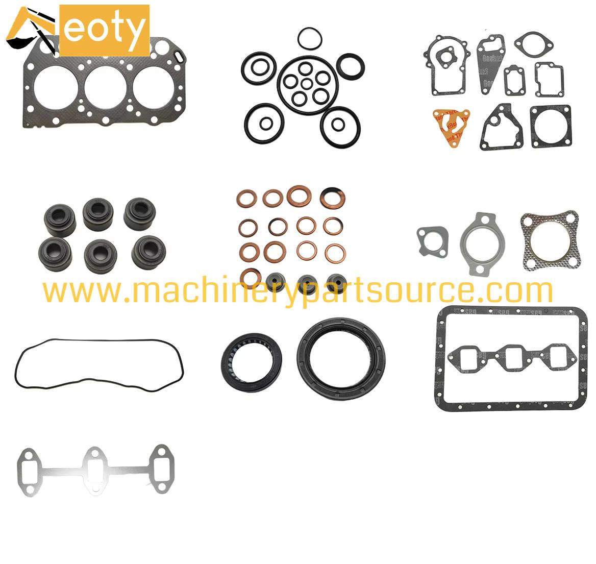 3TNA68 Engine Gasket Kit for Yanmar 3TNA68 Diesel Engines in Excavators & Loaders