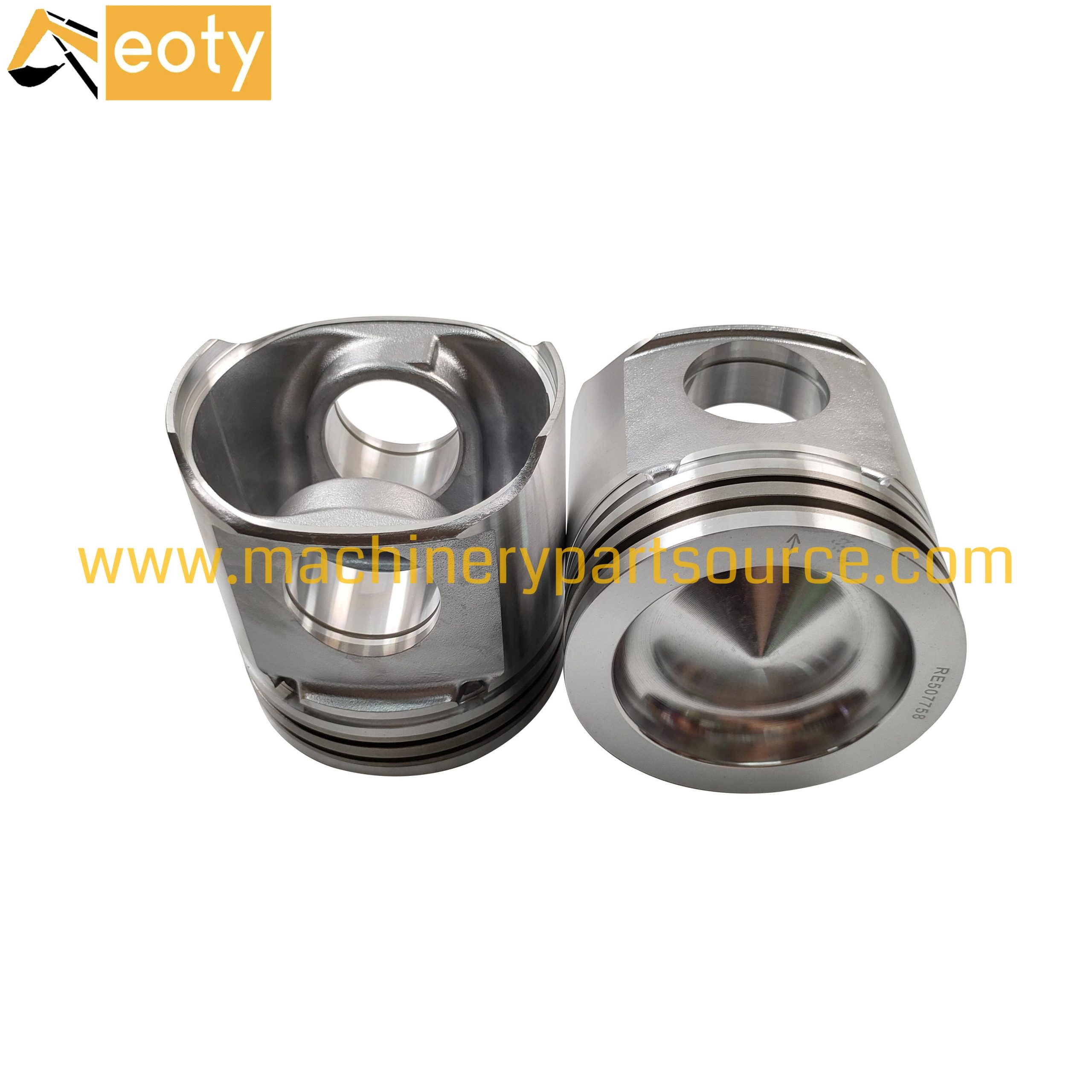 RE507758 Piston for John Deere 4045 6068 Engine | Excavator & Truck Parts