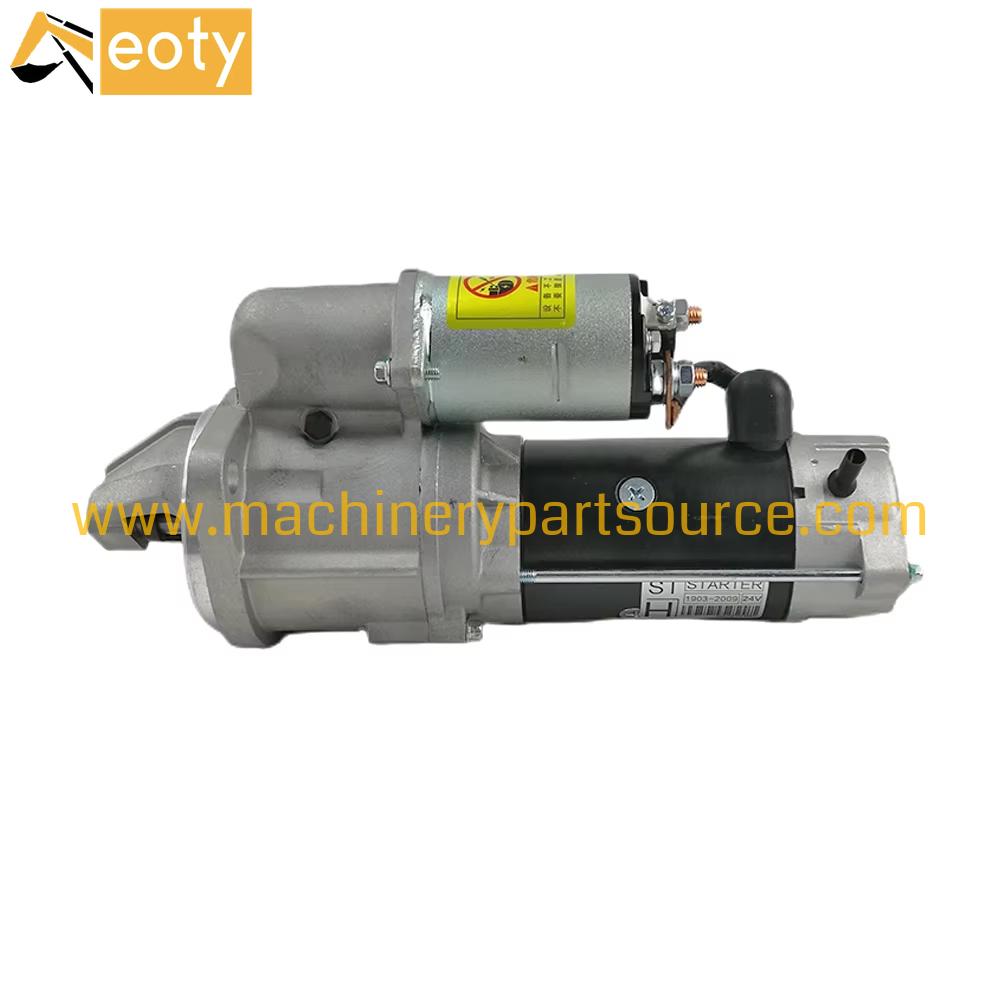 Isuzu 4BD1 Starter Motor 9T 24V 0230001700 028000-6561 8-97029863-7 for Excavator & Truck