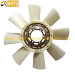Isuzu 4BG1 Engine Fan Blade 6 Hole 8 Blade Cooling Fan | Aluminum Alloy