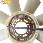 Isuzu 4BG1 Engine Fan Blade 6 Hole 8 Blade Cooling Fan | Aluminum Alloy product image 4