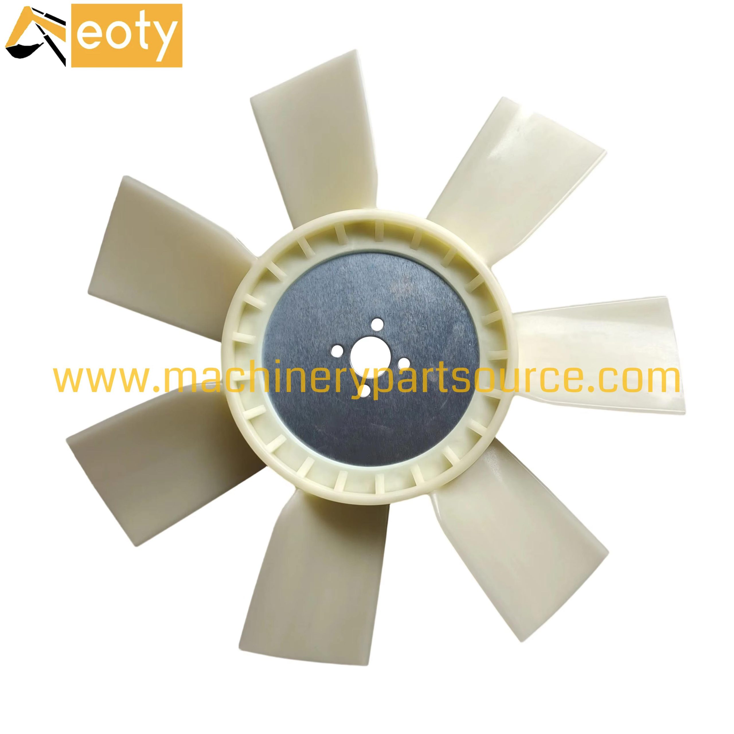 Isuzu 4BG1 Engine Fan Blade 8-97161-600-0 | 6 Holes 5 Blades | OEM Replacement