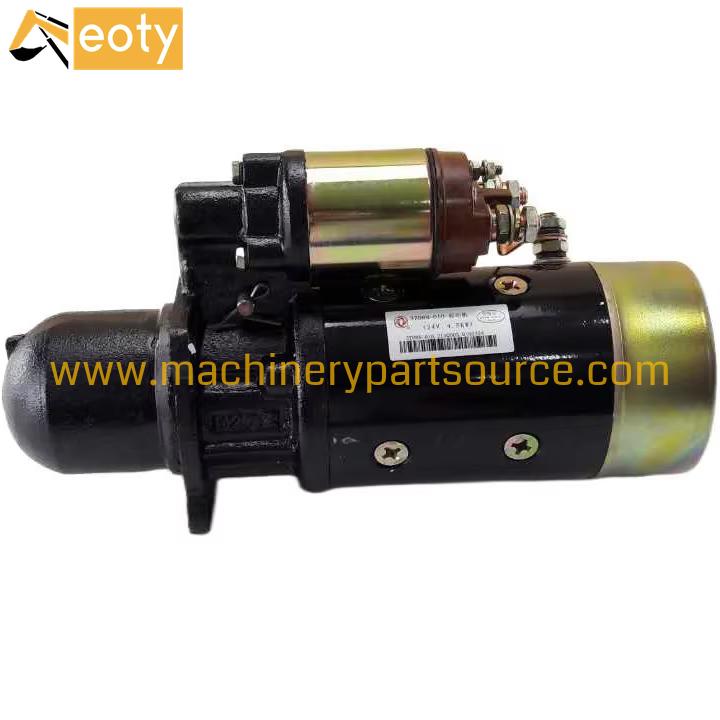 Cummins 4BT3.9 Starter Motor 24V 4.5kW 10T 3708N-010 for Excavator Engine Parts