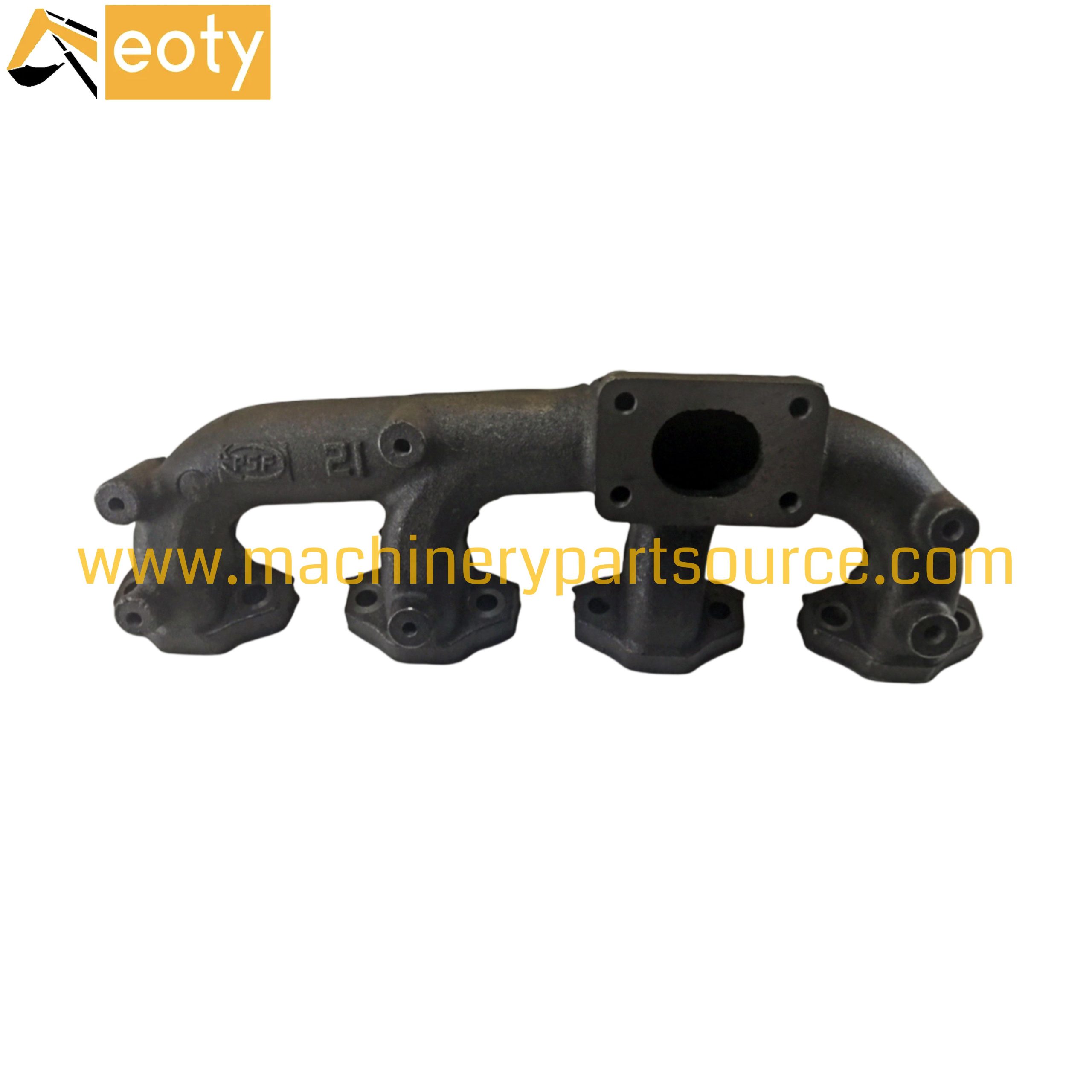 Mitsubishi 4D34 Exhaust Manifold | Cast Iron Engine Repair Parts | 8-98023-526-0