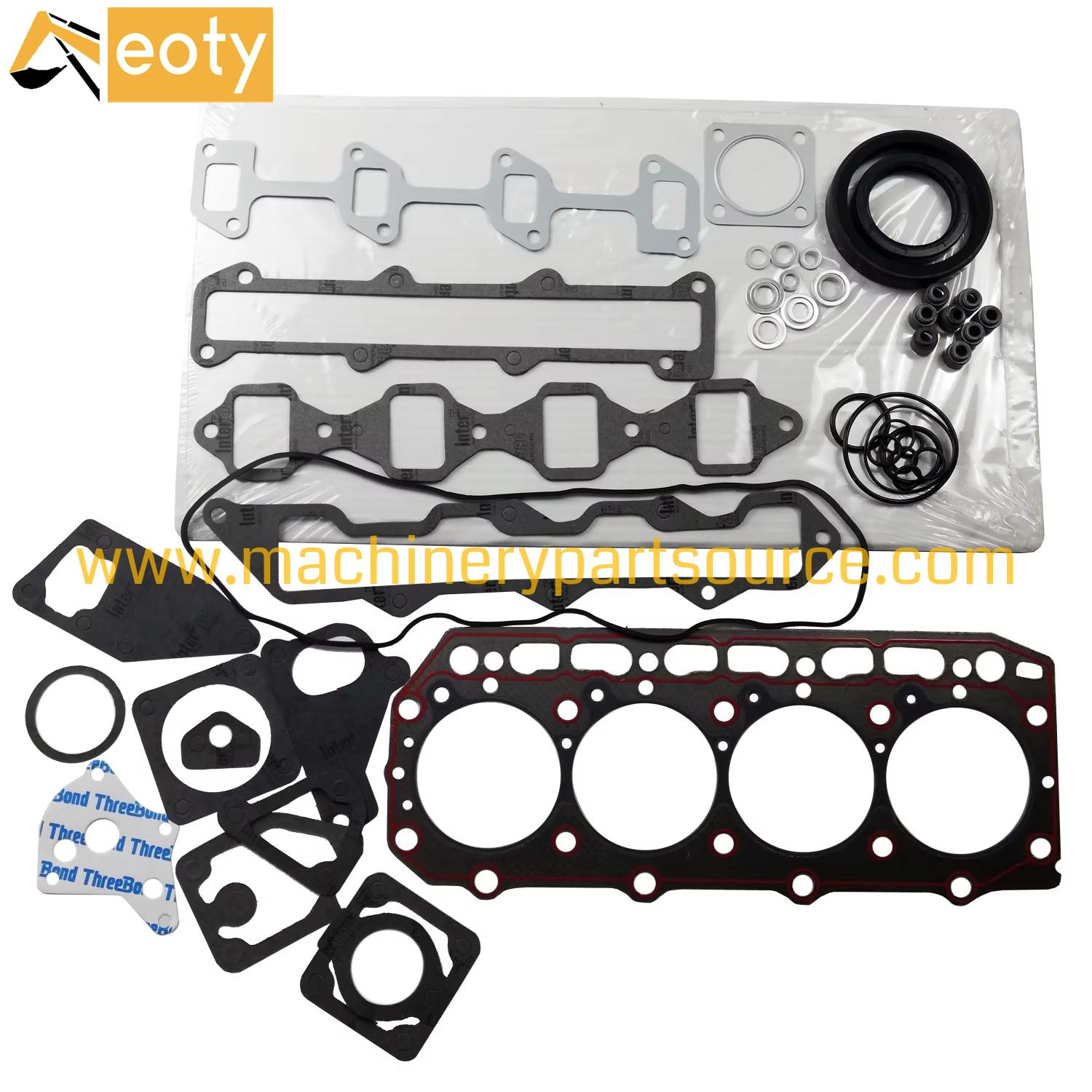 4D84-2 4D84-2A Full Gasket Kit 129408-01330 729436-92601 for Yanmar Diesel Engine Repair Set