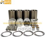 Mitsubishi 4DR5 4DR7 Engine Cylinder Liner Kit 31607-02202 Piston Set ME021861