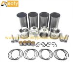 Isuzu 4JG2 Engine Cylinder Liner Kit 8-97073-647-1 8-97147984-0