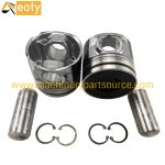 4JK1 4JK1-TC Piston With Pin 8-97355-672-2 for Isuzu Diesel Engine Parts