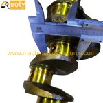 4TNE82 Crankshaft for Komatsu Engine Parts – OEM Size, Construction & Industrial Use product image 5