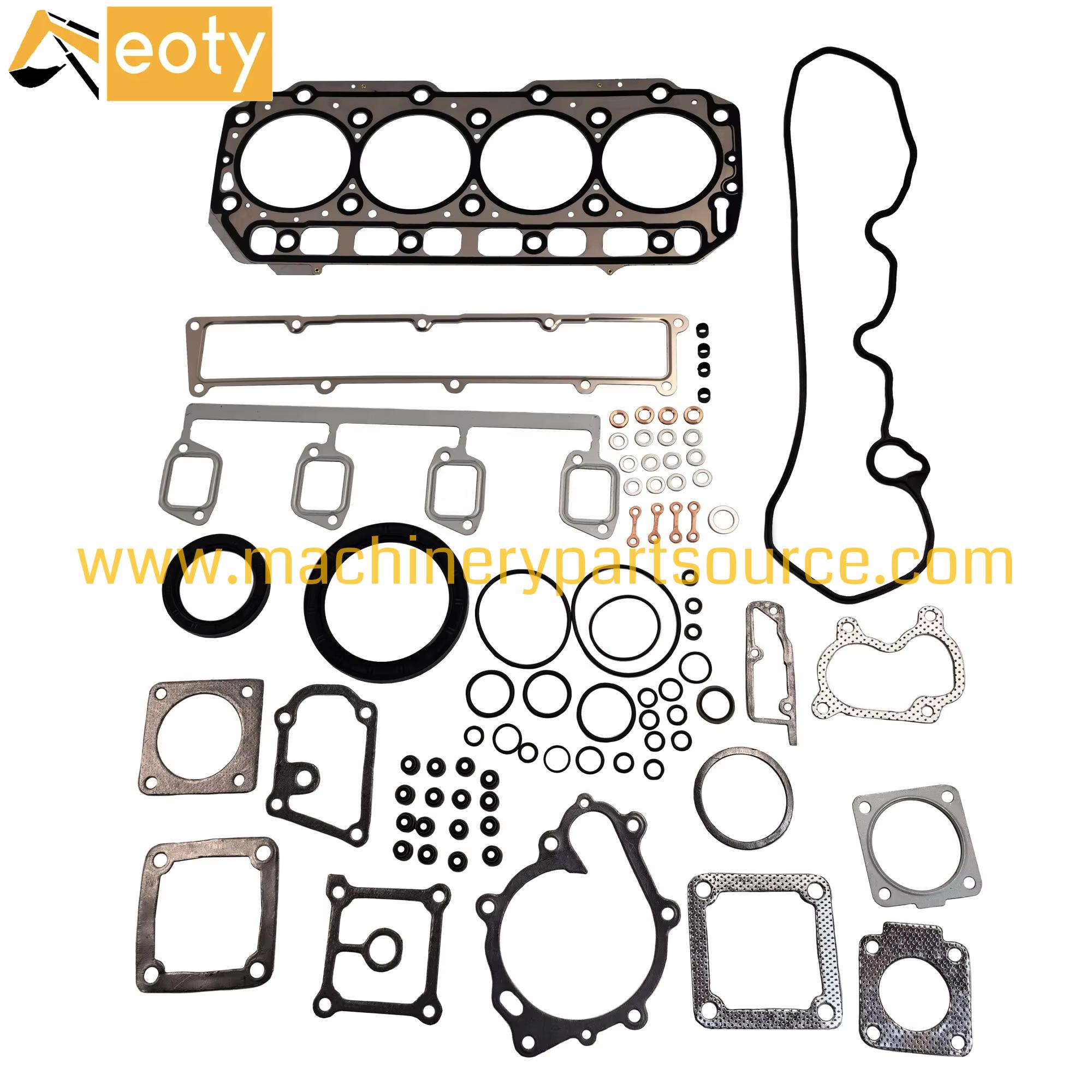 Yanmar 4TNV106 Full Gasket Kit | 723900-92730 & 723900-92740 | Engine Overhaul Set