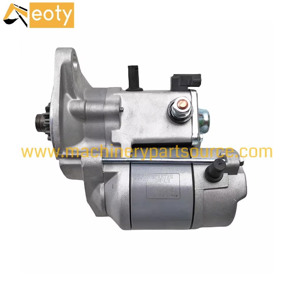 Yanmar 4TNV84 4TNV88 Starter Motor 13T 12V 1.4kW 129407-77010 Excavator Engine
