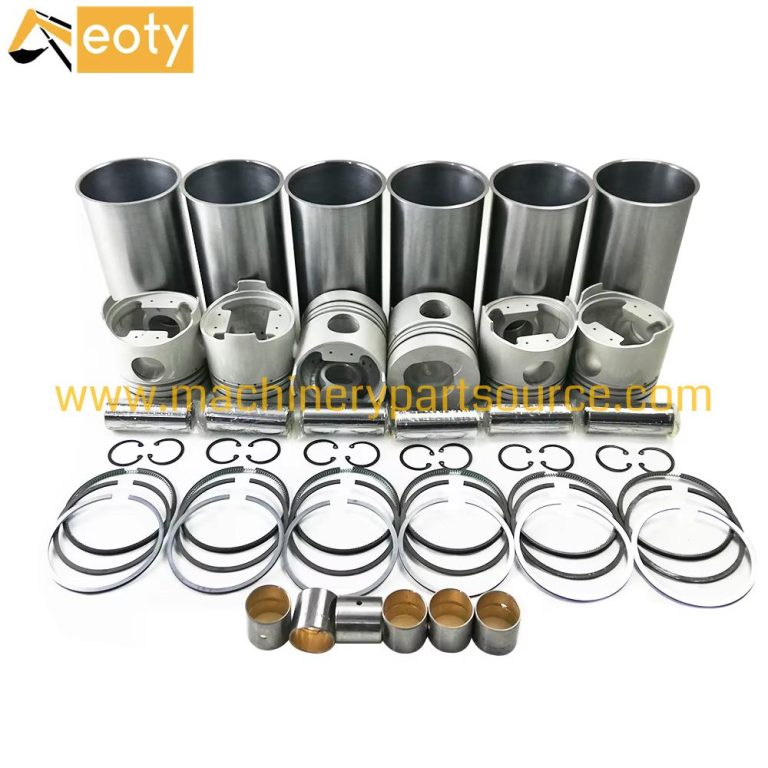 6BB1 Cylinder Liner Kit 9-11261-118-0 & Piston Set 5-12111-013-0 for Isuzu Engine Repair Parts