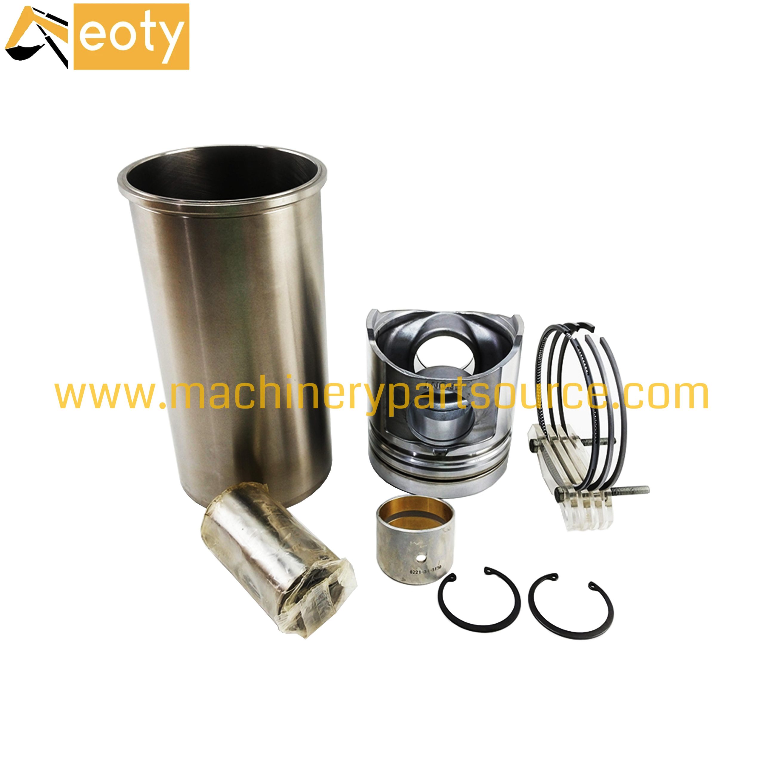 Komatsu PC300-5 6D108 Cylinder Liner Kit | 6222-21-2210 6222-31-2110 Engine Parts