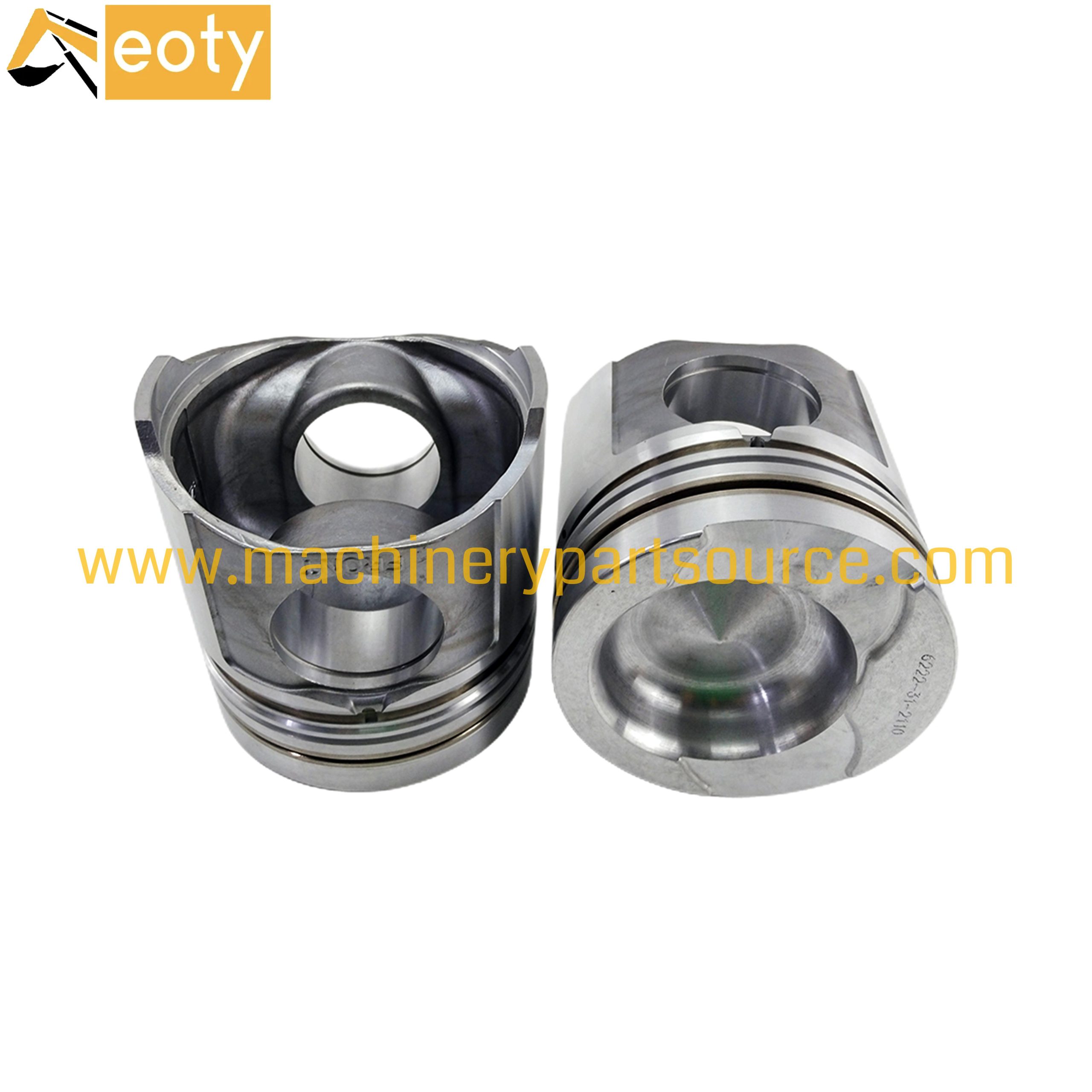6D108 SA6D108 SA6D108-1 Piston 6222-31-2110 for Komatsu Engine Parts