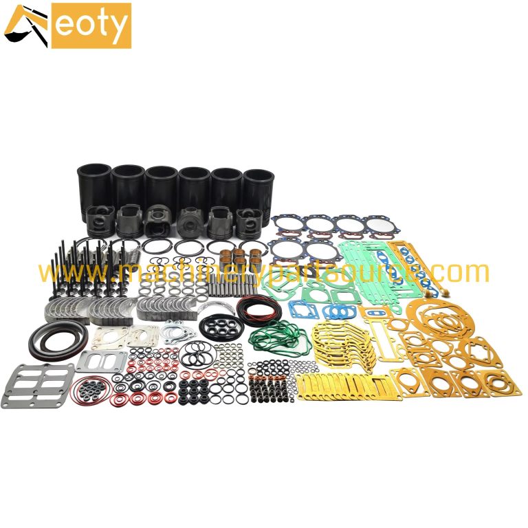 Komatsu 6D125 PC400-7 PC450-10 Overhaul Repair Kit 6252-31-2110 Piston Set Gasket Valve