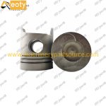 6D22 Piston 70mm 3.3 Double Oblique X3x6mm ME052447 ME052448 ME052449 for Mitsubishi Excavator & product image 2