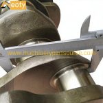 6D34 Crankshaft ME300086 Cast Steel Suitable for Mitsubishi Engine Parts Excavator product image 2