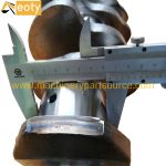 6D34 Crankshaft ME300086 Forged Steel for Mitsubishi Excavator Engine Parts product image 5