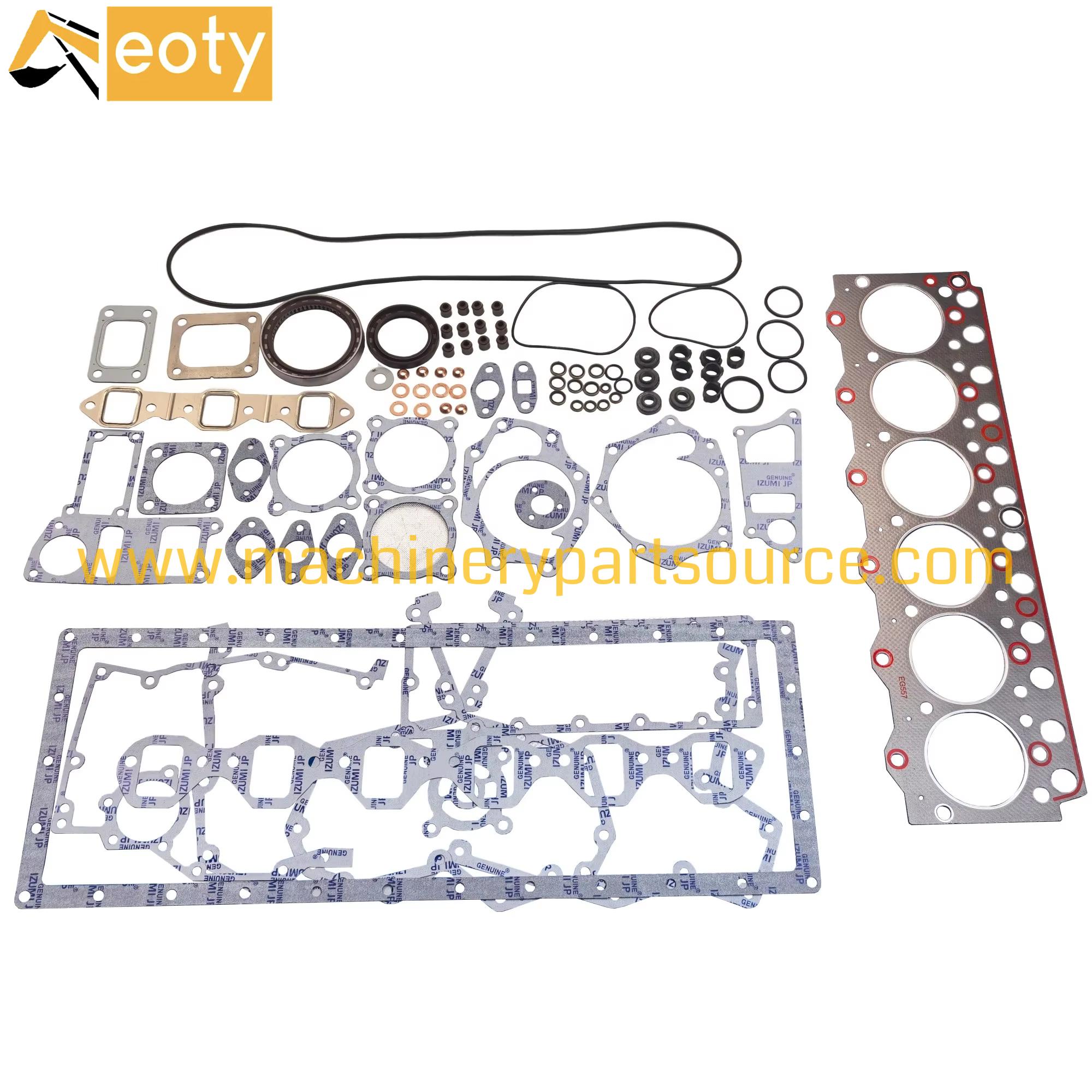 6D95 6D95L S6D95L Engine Cylinder Head Gasket Kit 6206-K1-2100 6206-K2-2100 for Komatsu Machinery