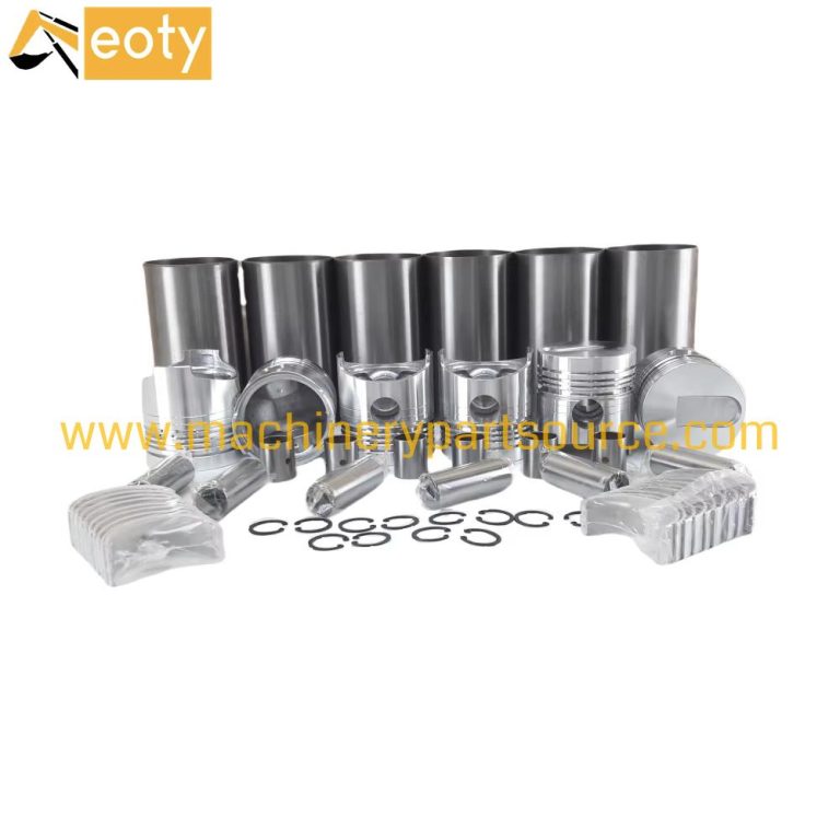 6DR5 Cylinder Liner Kit 31607-02202 31617-00106 for Mitsubishi Diesel Engine Excavator Parts