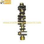 6SD1 Crankshaft Cast Steel Suitable for Isuzu Excavator & Industrial Engine Parts