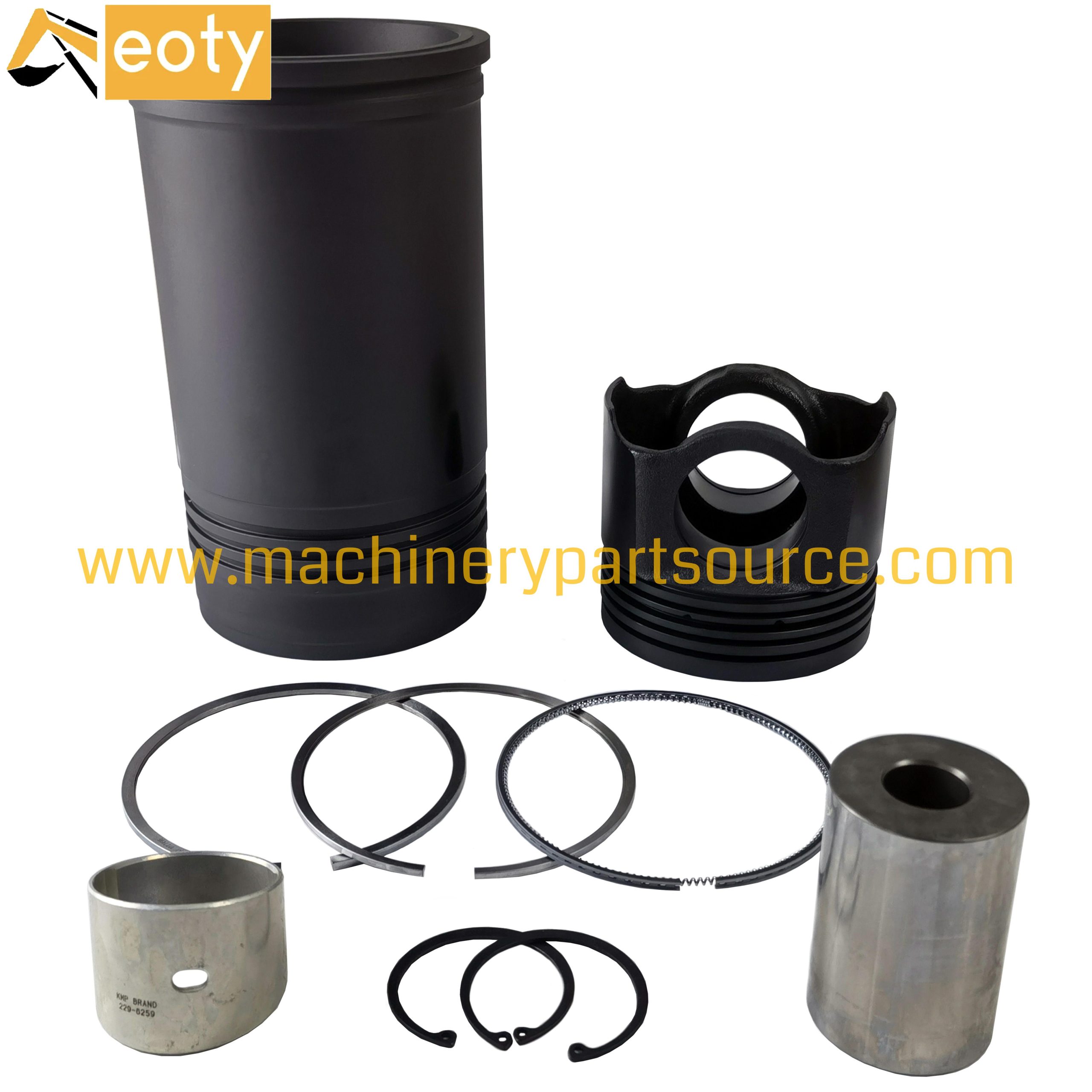 Caterpillar C15 Engine Cylinder Liner Kit 197-9322 Piston Set 346-6615 Ring 310-4188 Heavy Duty Parts