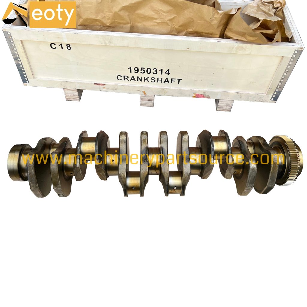 C18 Crankshaft 1950314 195-0314 for Caterpillar C-18 Diesel Engine Spare Parts