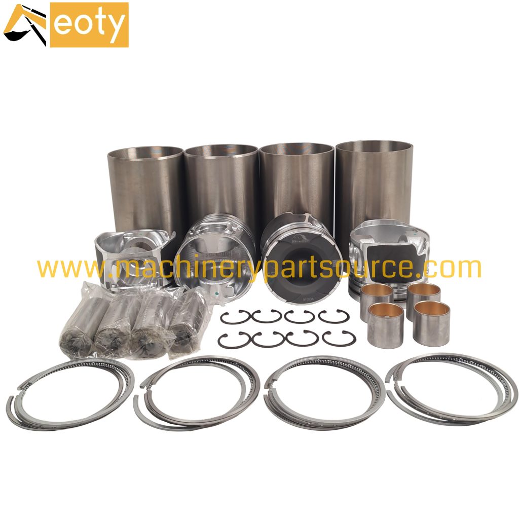 Cylinder Liner Kit D24 Piston Set 130602-01751A for Doosan Diesel Engine Parts