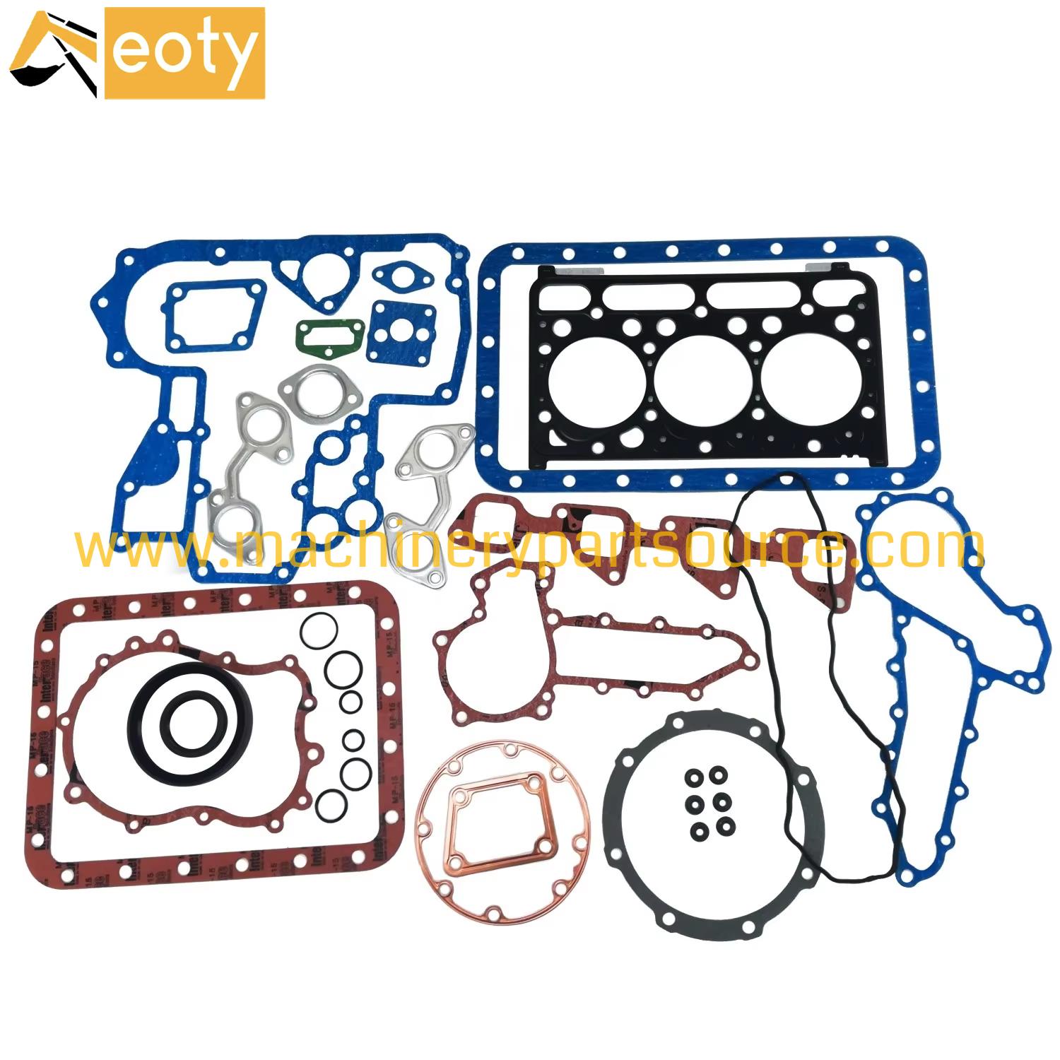 D1803 Cylinder Head Gasket 1G750-03312 1G750-03310 Full Gasket Kit 1G720-03311 For Kubota Engine