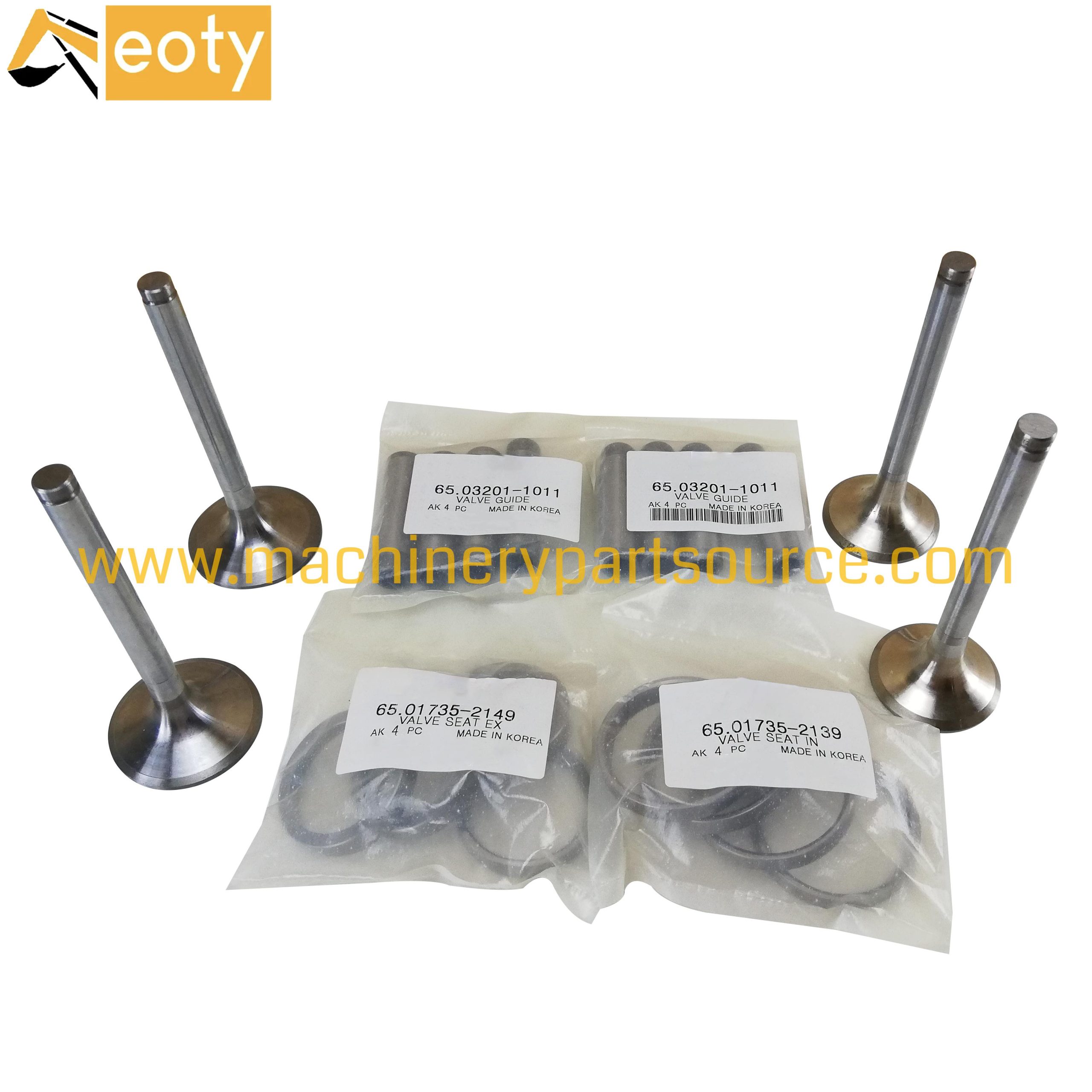 D2848 Engine Valve Guide Seat for Doosan Excavator & Heavy Equipment Diesel Engine Parts