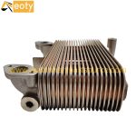 D2848 P158LE Oil Cooler for Doosan Engine Parts – Excavator, Truck, Loader product image 4