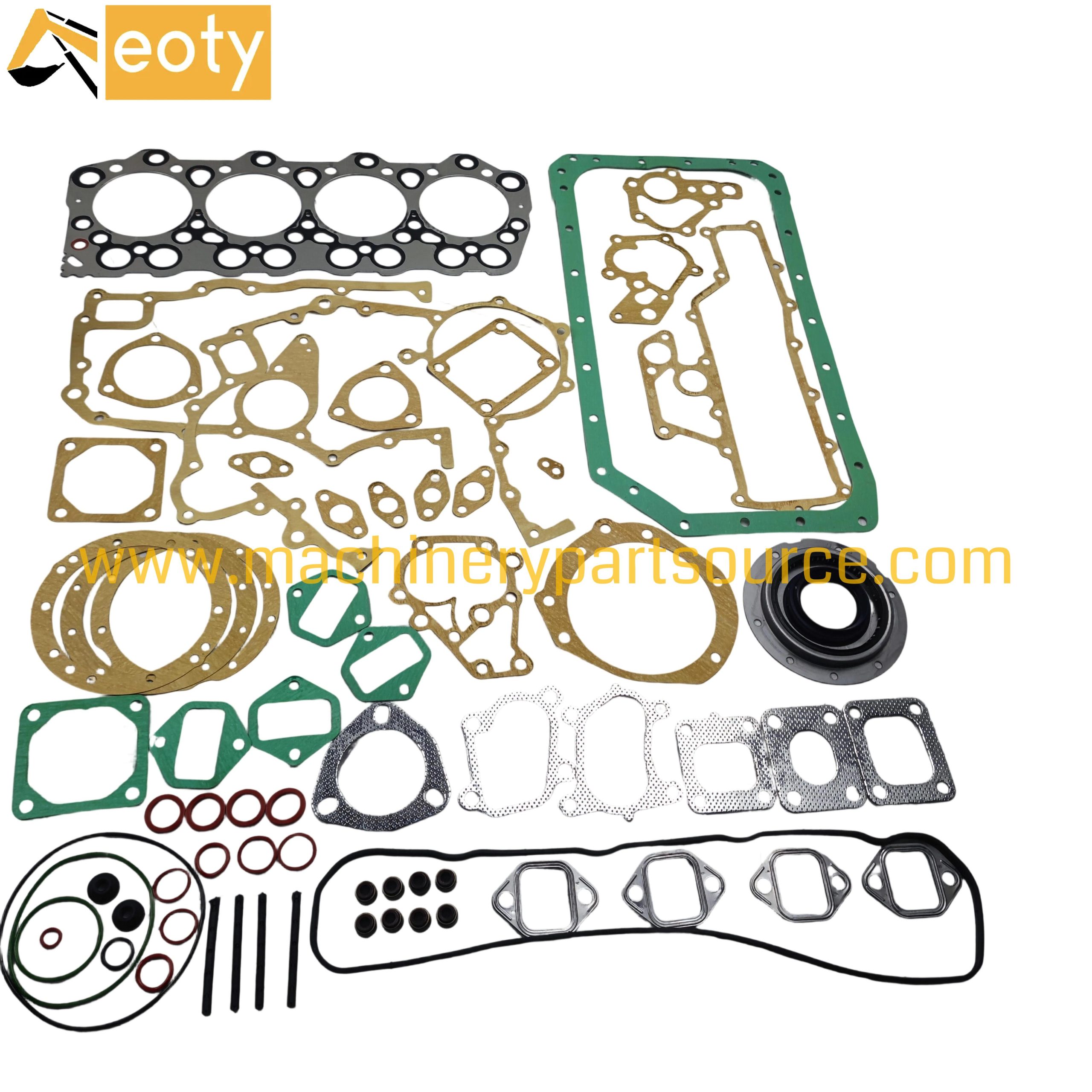D4DD Engine Gasket Kit for Hyundai Forklift Excavator Truck Diesel Engine Spare Parts
