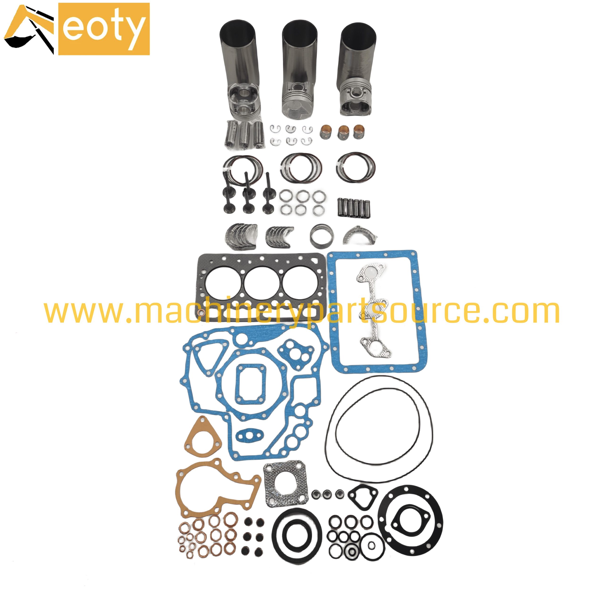 D662 Overhaul Repair Set for Kubota Tractor Diesel Engine Rebuild Kits Agricultural Machinery Parts