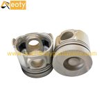 Doosan DB58 Engine Piston | 65.02501-0195 | 35mm Pin Hole | 54mm Combustion Chamber | Round Bottom