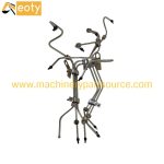 Doosan De12 High Pressure Injection Pipe – Excavator Engine Fuel Line Part product image 3