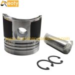 Mitsubishi K3F K4F Engine Piston with Pin & Clip 23mm Pin Hole 30A17-00190 MM438914