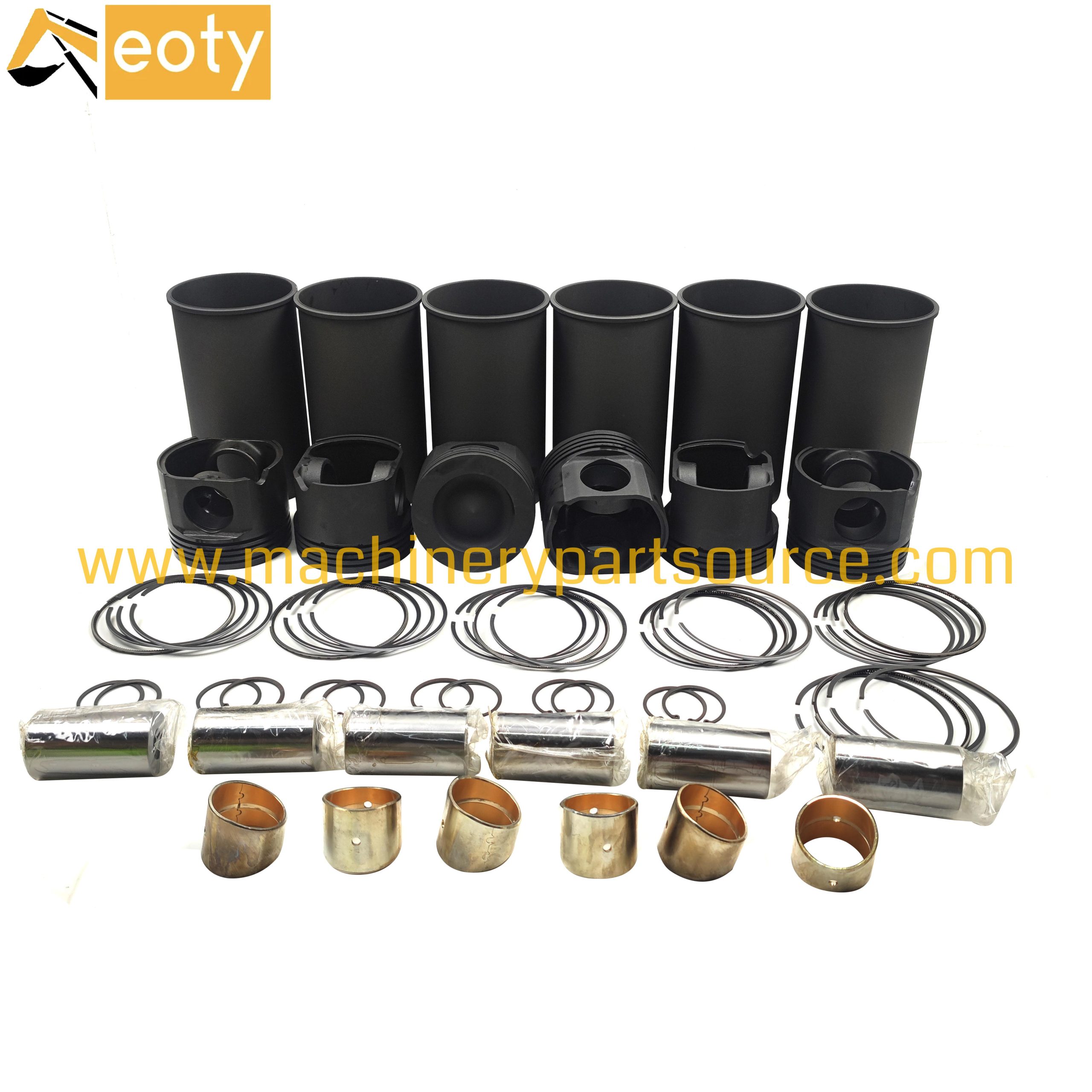 Hino E13C-T Cylinder Liner Kit 11467-3230 13211-0100 13011-4010A for Truck & Excavator Engines
