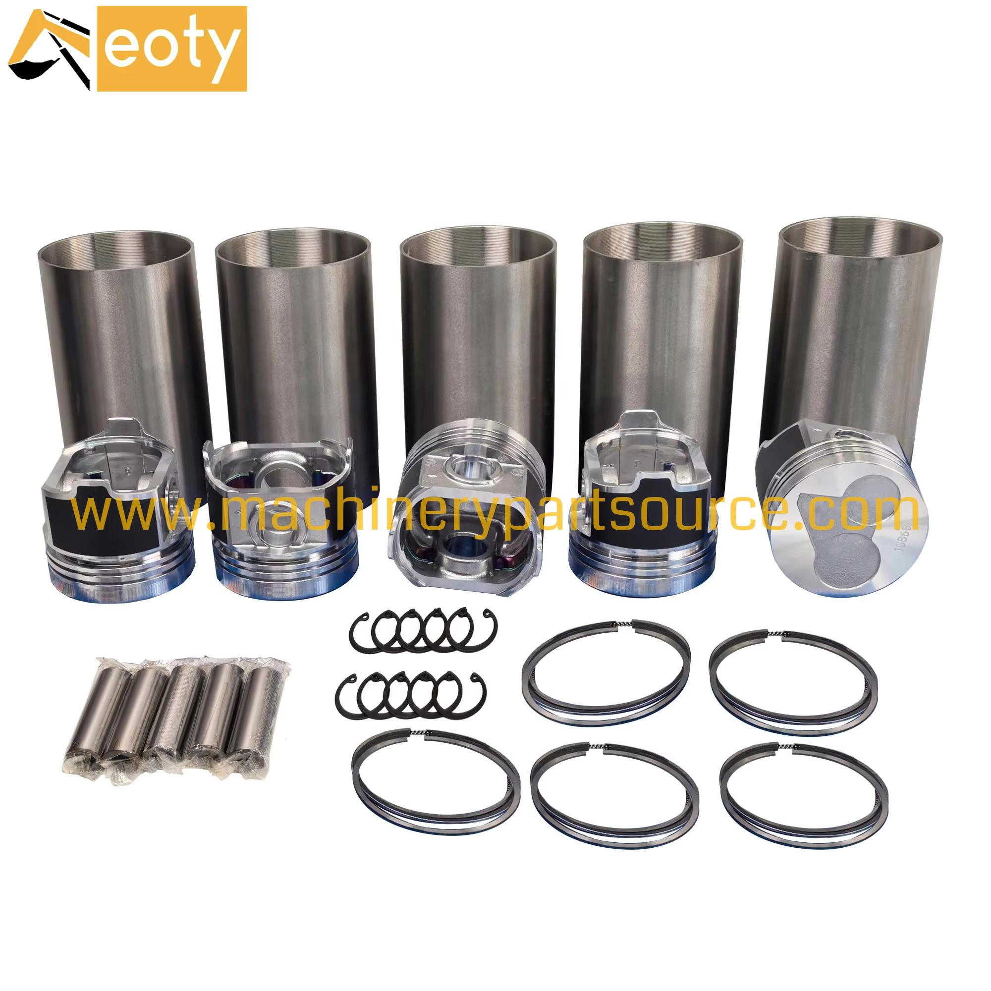Kubota M5400 M4700 F2803 Engine Cylinder Liner Piston Set 1C030-32564 19077-21110