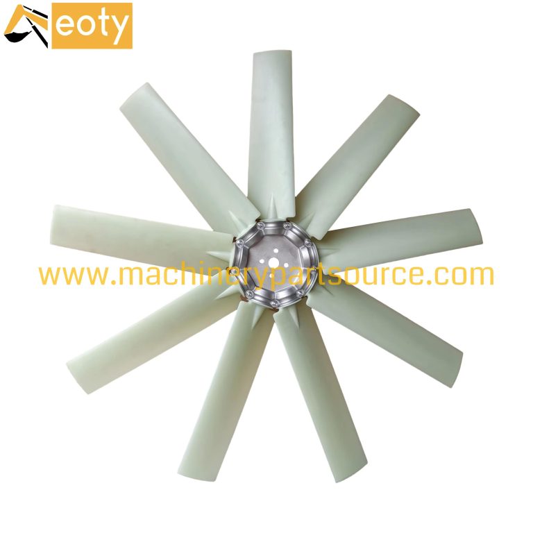 HD-2587 Forward Fan Blade for Excavator Diesel Engine | Heavy-Duty Cooling Fan