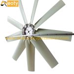HD-2587 Forward Fan Blade for Excavator Diesel Engine | Heavy-Duty Cooling Fan product image 3