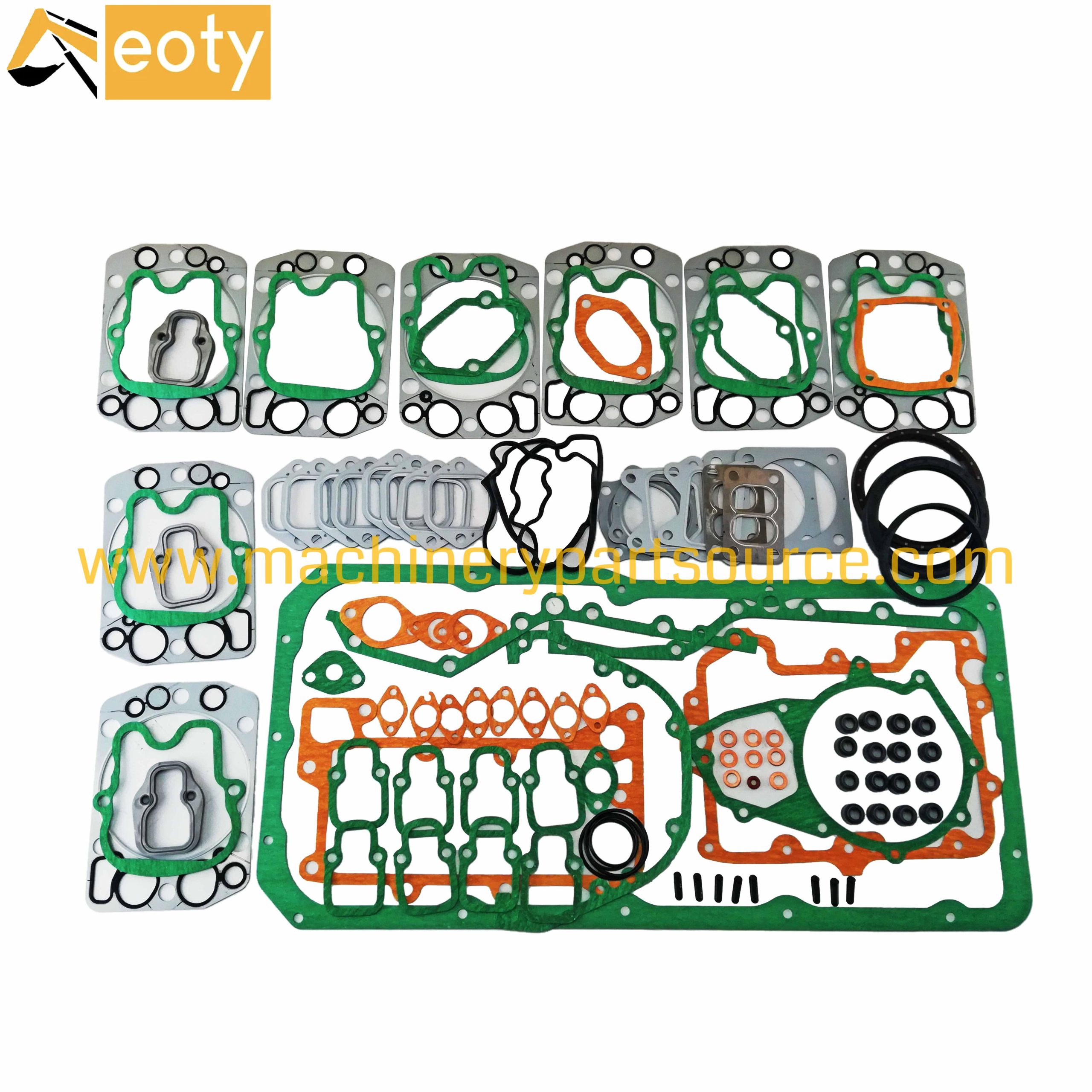 Doosan D2848 Diesel Engine Gasket Kit 65.01111-0010 for Excavator & Heavy Machinery