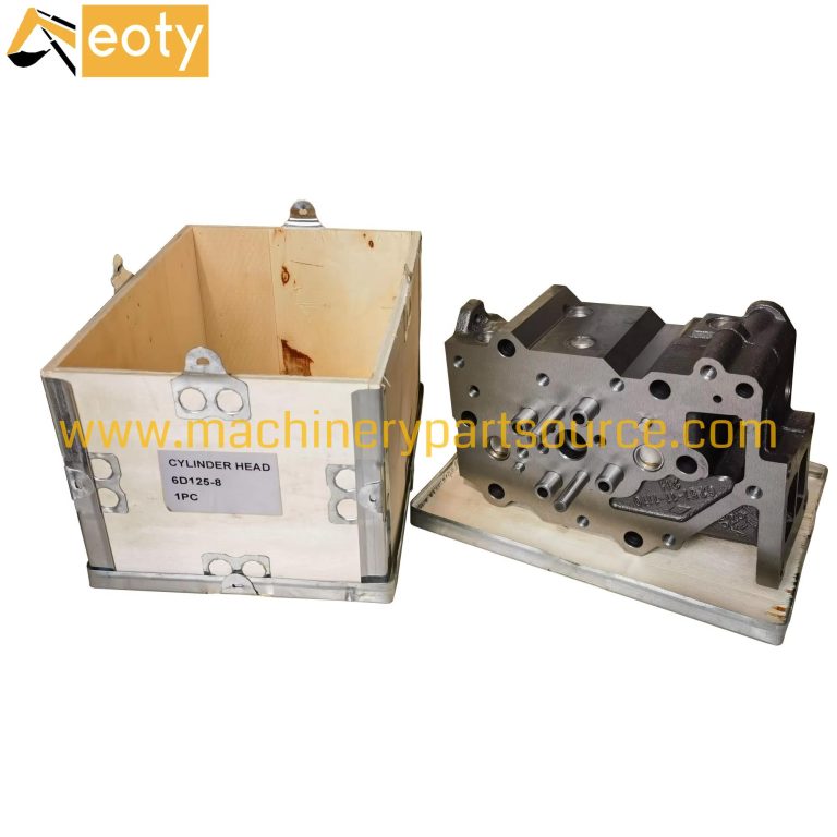 Komatsu 6D125 6D125-8 Cylinder Head for PC400-8 Excavator | 6150-11-1100 6150-11-1101