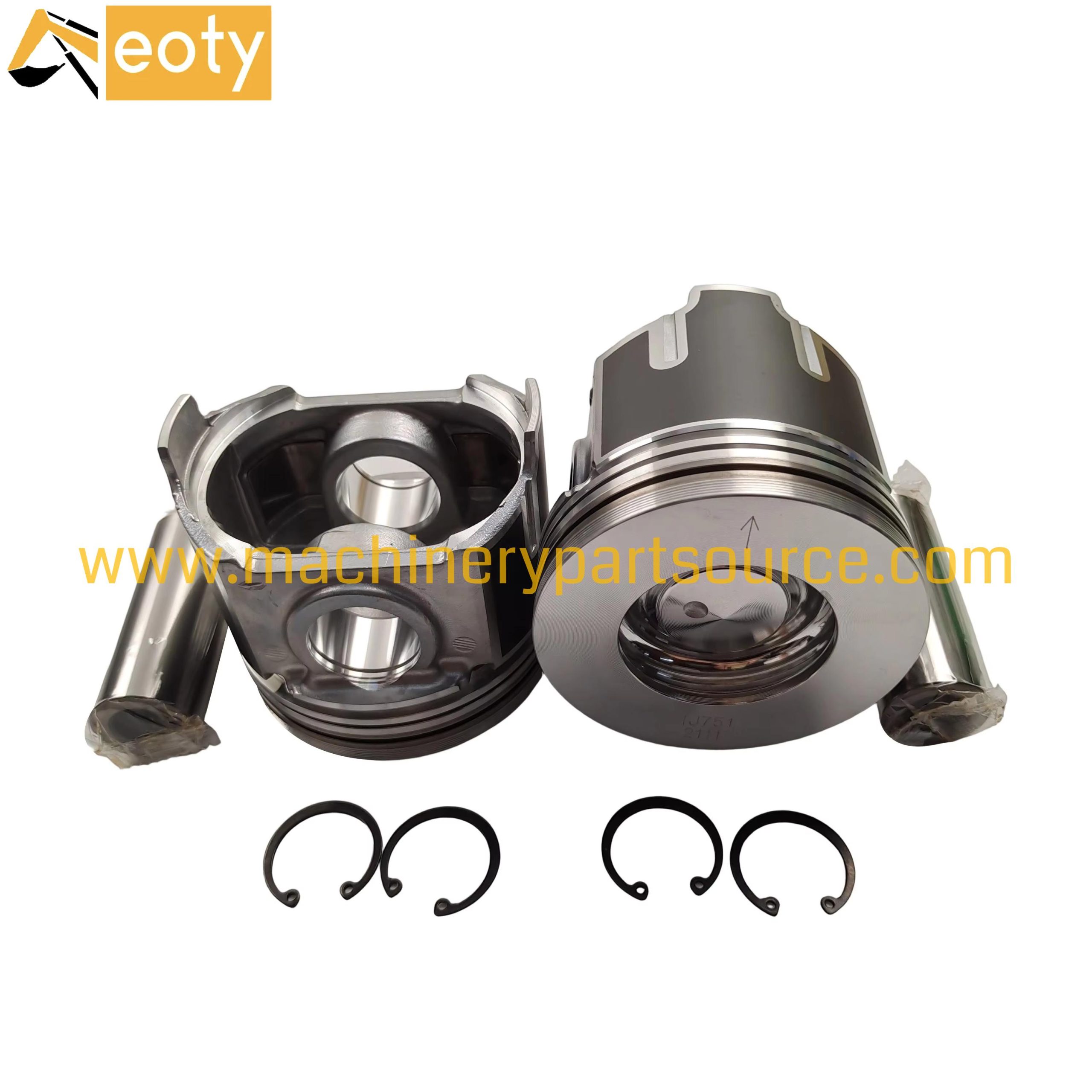 Kubota V3307 V3307-T Engine Piston Assembly 1J751-2111 1J751-21113 Diesel Engine Parts