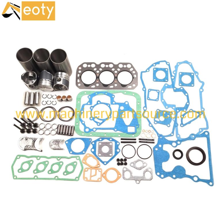 Mitsubishi K3H Diesel Engine Overhaul Rebuild Kit | Piston Set, Bearings, Valve Train Components